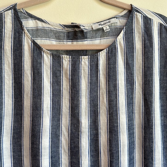 Madewell Linen Dress AMAZING!  Med - Picture 2 of 4